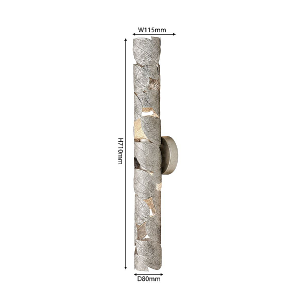 Настенный светильник Favourite Leaftube 4803-1W