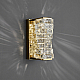 Настенный светильник DeLight Collection Glissando 6005W/S gold/clear
