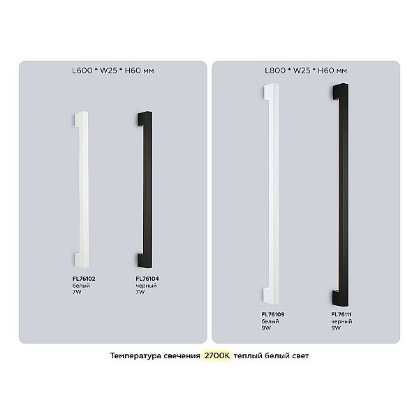 Настенный светильник Ambrella Light Comfort FL76109