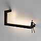 Настенный светильник Odeon Light Grafic Hightech 7153/10WL