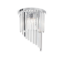 Настенный светильник Ideal Lux Carlton AP3 Cromo 168913