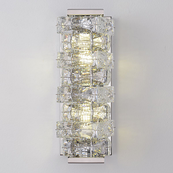 Настенный светильник Crystal Lux ROLANDO AP2 CHROME