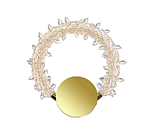 Настенный светильник Newport 8280/А gold NEW М0067240