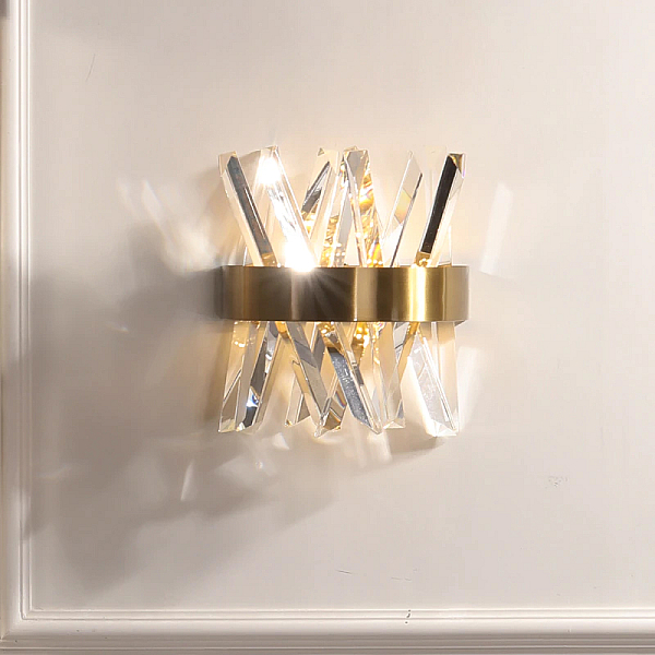 Настенный светильник Delight Collection Akasha II 88021W brass