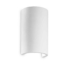 Настенный светильник Ideal Lux Flash Gesso AP1 Round 214696