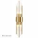 Настенный светильник Crystal Lux Atento AP2 Brass/Transparente