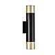 Бра Lumina Deco Tuba LDW 1101-2 BK+GD