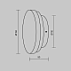 Настенный светильник Maytoni Modern Basic Texture MOD461WL-L5GRK