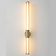 Настенный светодиодный светильник Crystal Lux Lineup AP18W Led Brass