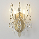 Настенный светильник Crystal Lux Esmiralda AP2 Gold