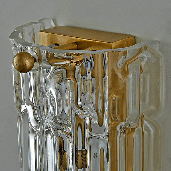 Настенный светильник DeLight Collection 88085W/S gold/clear