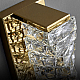 Настенный светильник DeLight Collection Glissando 6005W/S gold/clear