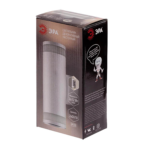 Подсветка ЭРА WL30 GU10 WH Б0049015