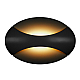 Настенный светодиодный светильник iLedex Flux ZD7151-6W BK Black+Gold