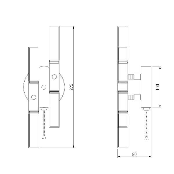 Настенный светильник Bogate's Bastone 351/4 (570/4)