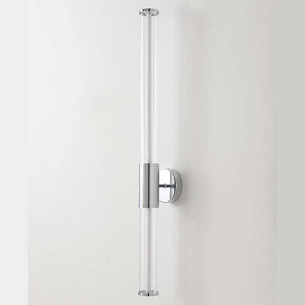 Настенный светодиодный светильник Crystal Lux Lineup AP18W Led Chrome