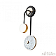 Настенный светильник Arte Milano Ferrara 279169/2B BK/GD