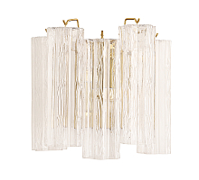 Настенный светильник Crystal Lux ROSE AP2 BRASS