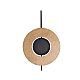 Настенный светильник Nowodvorski Sunset A Natural Wood/Black 10576