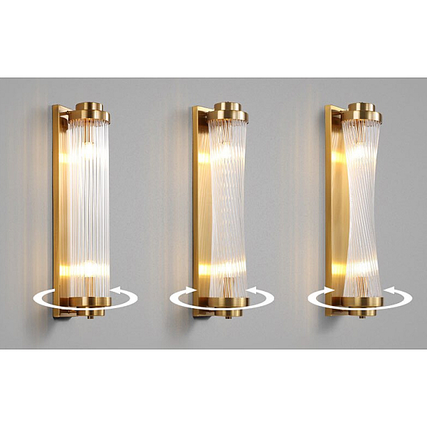 Настенный светильник Delight Collection Wall lamp 88008W/L brass