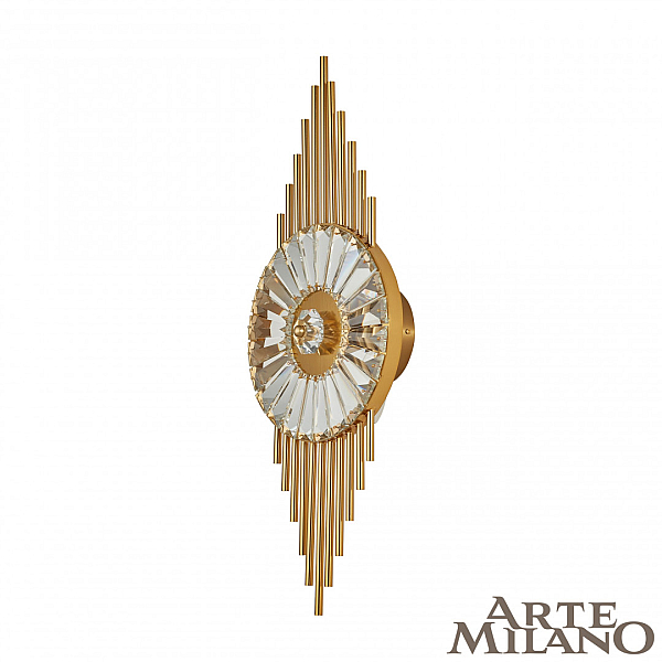 Настенный светильник Arte Milano 0552B.D255.H650.E14.3 G