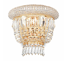 Настенный светильник Ideal Lux Dubai AP2 Ottone 201023