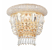 Настенный светильник Ideal Lux Dubai AP2 Ottone 201023