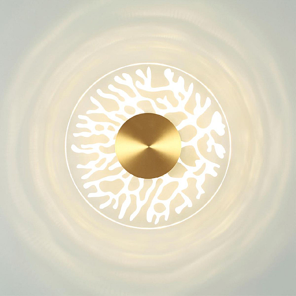 Настенный светодиодный светильник Odeon Light Midcent Solaris 6627/9WL