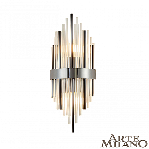 Настенный светильник Arte Milano 1A.D170.H450.E14.2 Bk
