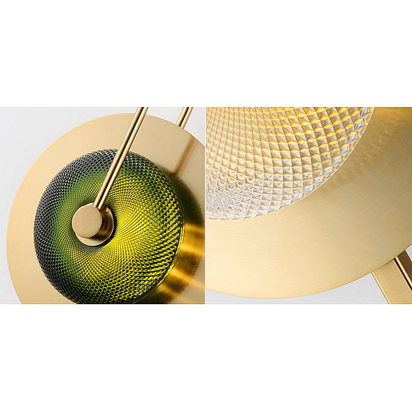 Настенный светильник ImperiumLoft Green Disk 144306-22