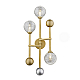 Настенный светильник Delight Collection Fluxus W68084-3 gold