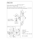 Настенный светильник Crystal Lux CLT 332W4-V2 WH-WH