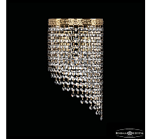 Настенный светильник Bohemia Ivele Crystal 83401BR/18IV-34 G R