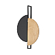 Настенный светильник Nowodvorski Sunset C Natural Wood/Black 10578