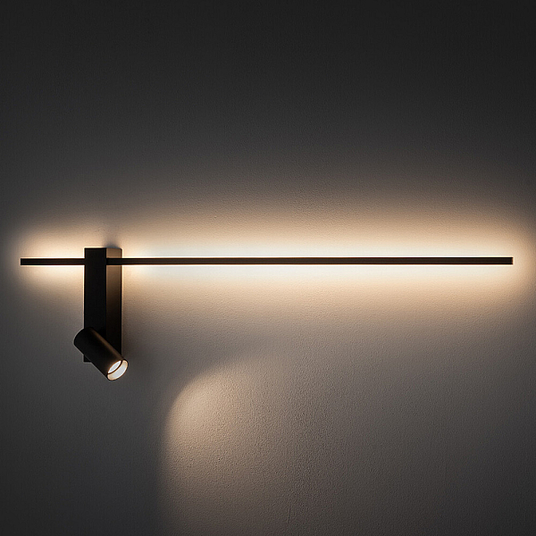Настенный светильник Nowodvorski Easy Led Left Black 11425