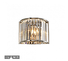 Настенный светильник iLamp Qeens W2553-2 Nickel