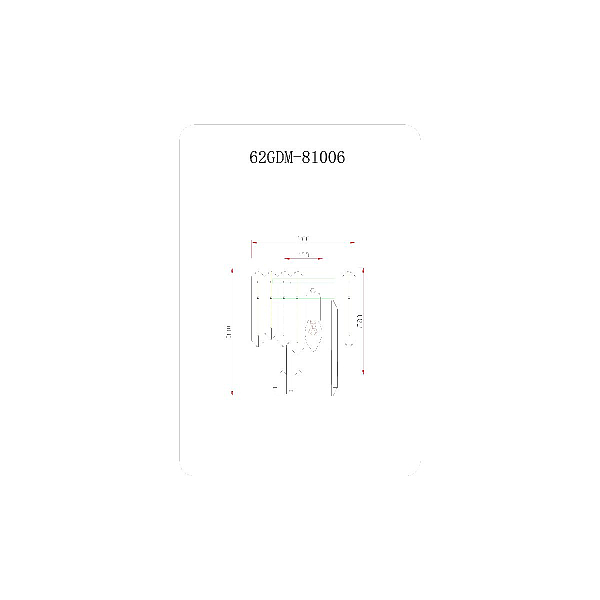 Настенный светильник Garda Decor 62GDM-81006
