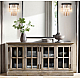 Настенный светильник Delight Collection 1920s Odeon KR0387W-2B black/clear