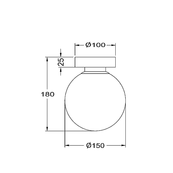 Настенный светильник Maytoni Basic form MOD321WL-01W