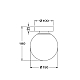 Настенный светильник Maytoni Basic form MOD321WL-01W