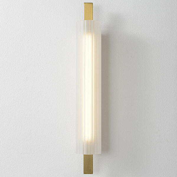 Настенный светодиодный светильник Crystal Lux Tunnel AP10 Led Brass