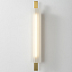 Настенный светодиодный светильник Crystal Lux Tunnel AP10 Led Brass