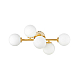 Настенный светильник Lumina Deco Marsiada LDW 6033-5 F.GD