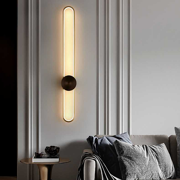 Настенный светильник Imperium Loft Heidy L H90 Brass Black 230862-23