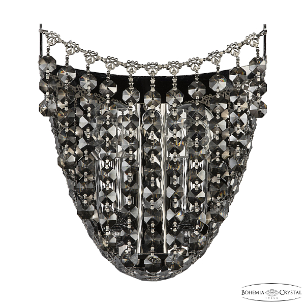 Настенный светильник Bohemia Ivele Crystal 77081B/19 Ni R781