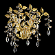 Настенный светильник Crystal Lux Eden AP2 Gold