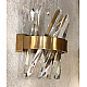 Настенный светильник Delight Collection Akasha MB18162246-250A light antique brass