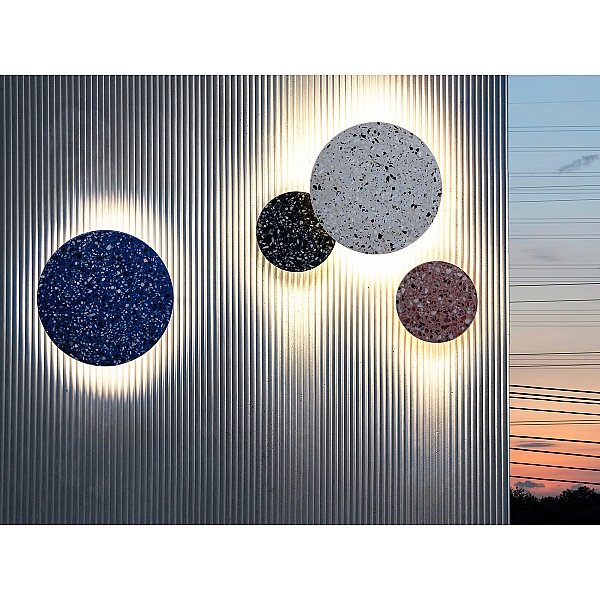 Настенный светильник Delight Collection Terrazzo 10336W blue