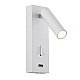 Настенный светильник Crystal Lux CLT 210W USB WH