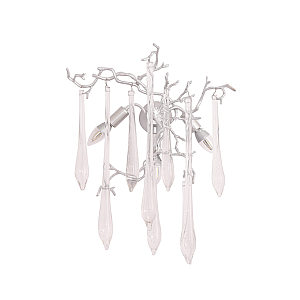 Настенный светильник Crystal Lux REINA AP3 SILVER PATINA
